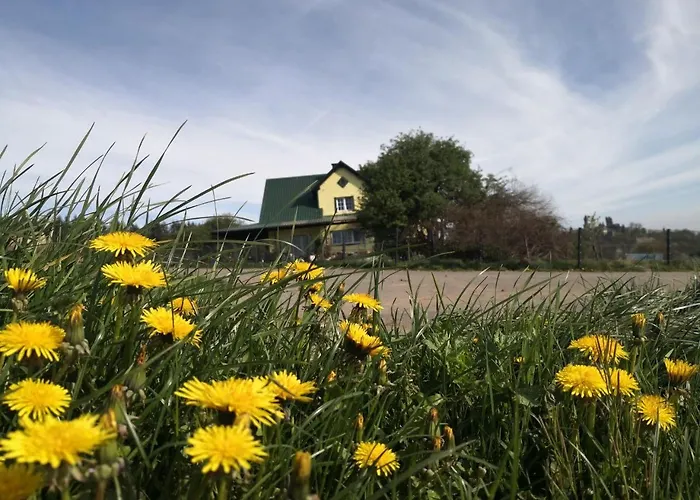Kleine Einzigartige Auf Dem Bauernhof, Direkt In Der Mit Blick Auf Schloss
